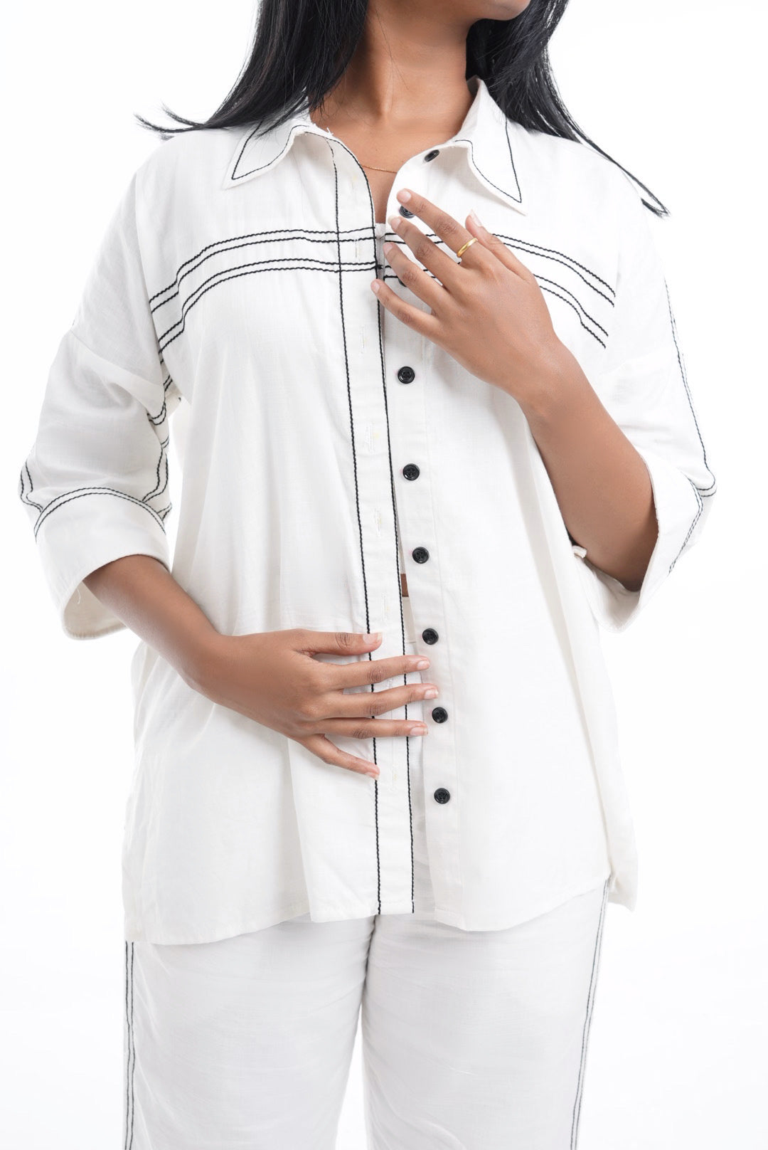 Woven light co-od set